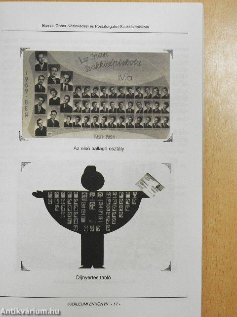 Baross Gábor Közlekedési és Postaforgalmi Szakközépiskola 1963-2003