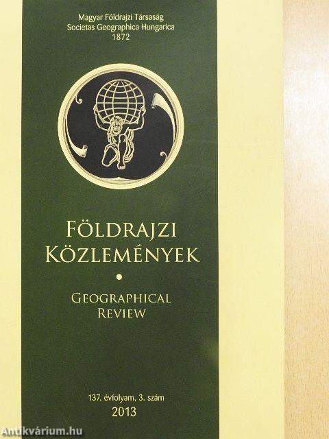 Földrajzi Közlemények 2013/3.