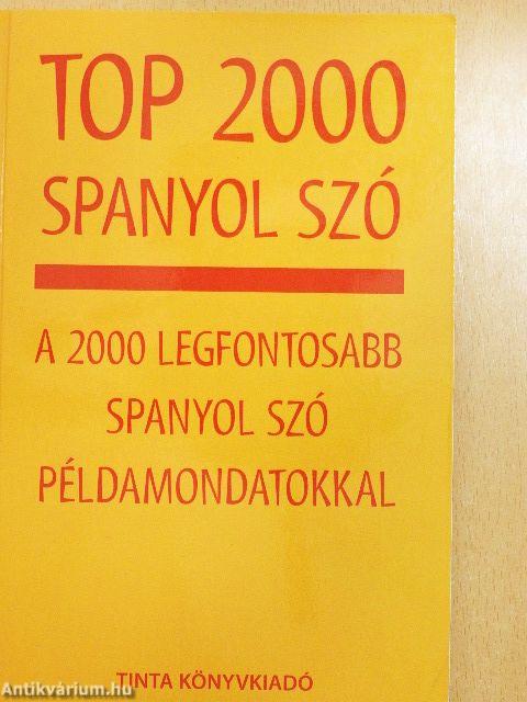 Top 2000 spanyol szó