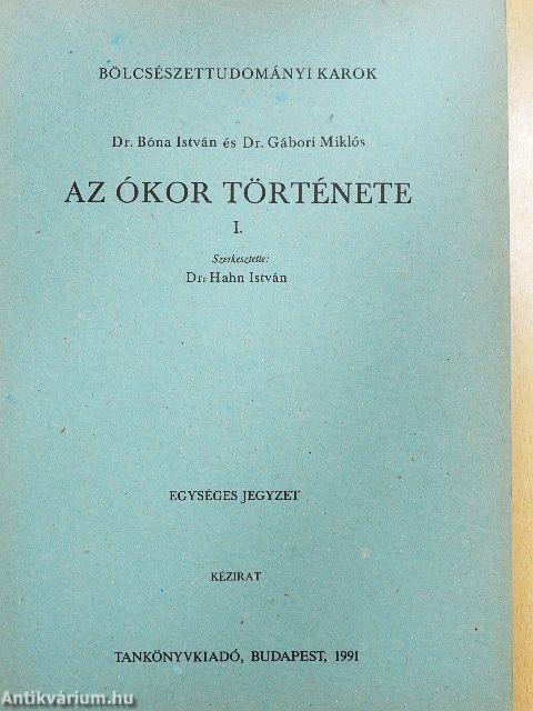 Az ókor története I. 