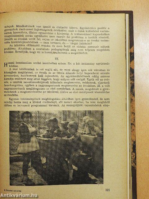 Óvodai nevelés 1963. január-december