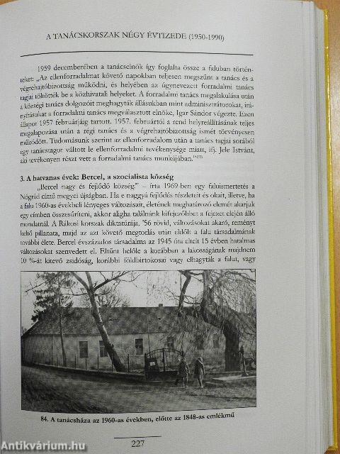 Bercel története