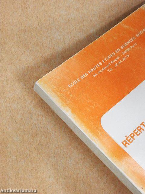 Répertoire des Centres et autres Unités de Recherche