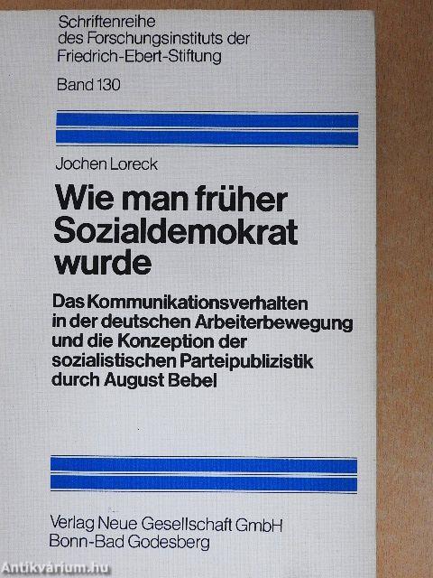 Wie man früher Sozialdemokrat wurde
