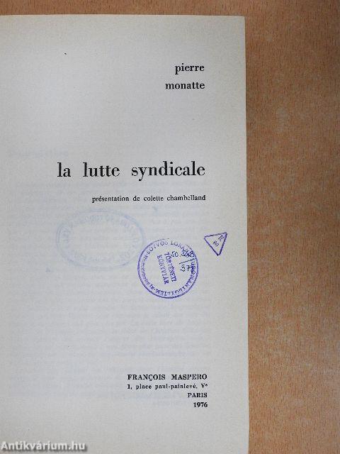 La Lutte Syndicale
