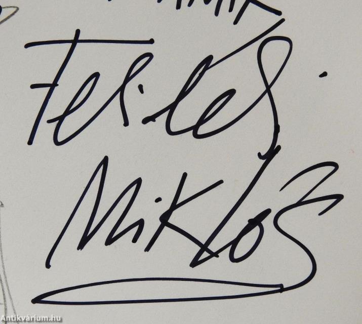 Némajáték (dedikált példány)