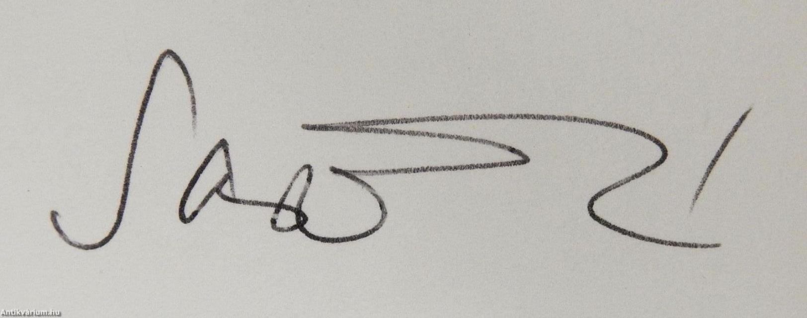 Kávéházi randevúk (dedikált példány)