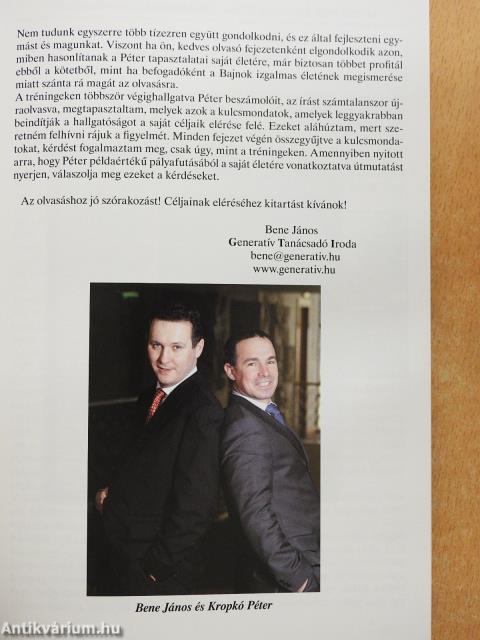 Megtettem, mert elhittem (dedikált példány)