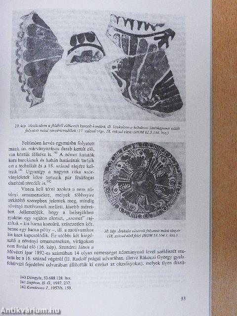 A miskolci fazekasság a 16-19. században