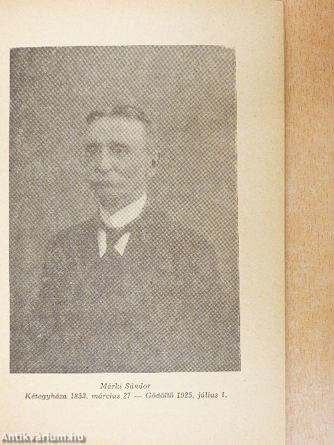 Márki Sándor emlékezete