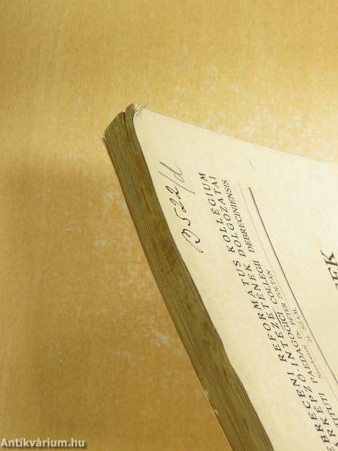 Értekezések az 1940. évről