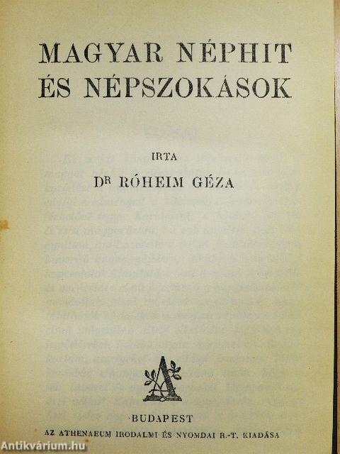 Magyar néphit és népszokások