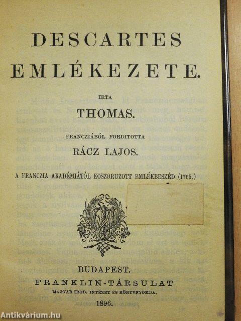 Descartes emlékezete