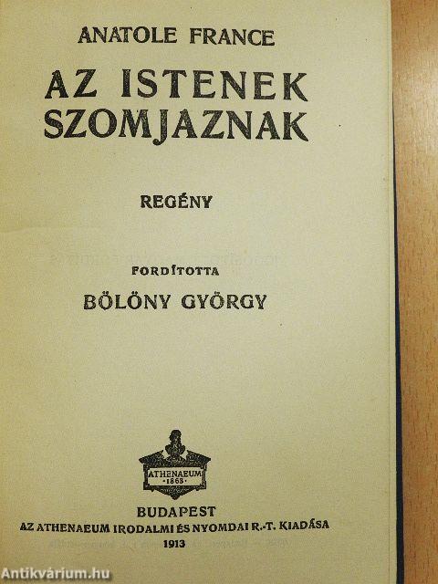 Az istenek szomjaznak