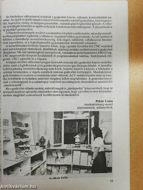 Az egri Gép- és Műszeripari Szakközépiskola és Kollégium története