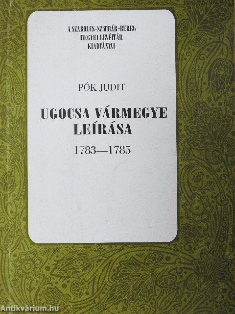 Ugocsa vármegye leírása