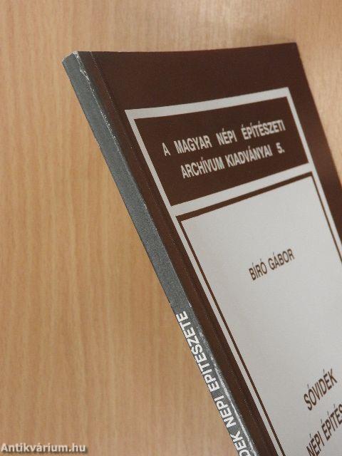 Sóvidék népi építészete