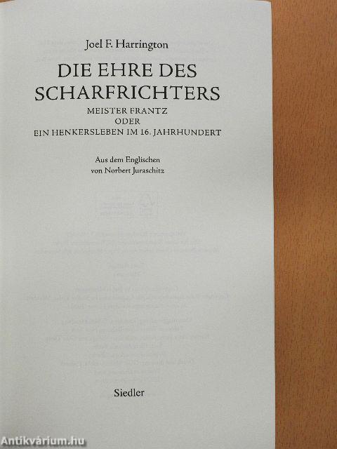 Die Ehre des Scharfrichters
