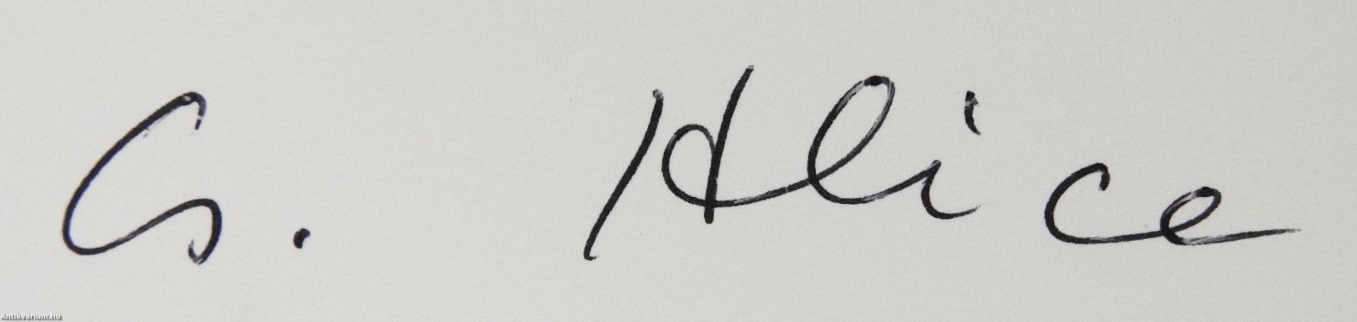 Életképek (dedikált példány)