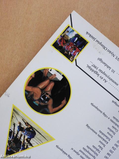 Magyar Sportévkönyv 1997 (dedikált példány)