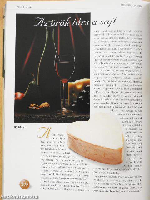 Magyar borok könyve (dedikált példány)