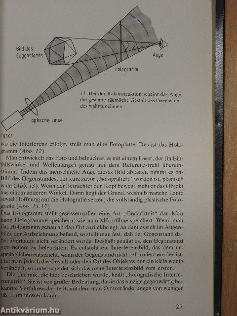 Laser, Maser, Hologramme