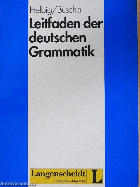 Leitfaden der deutschen Grammatik