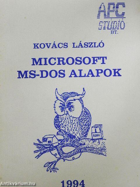 Microsoft MS-DOS alapok