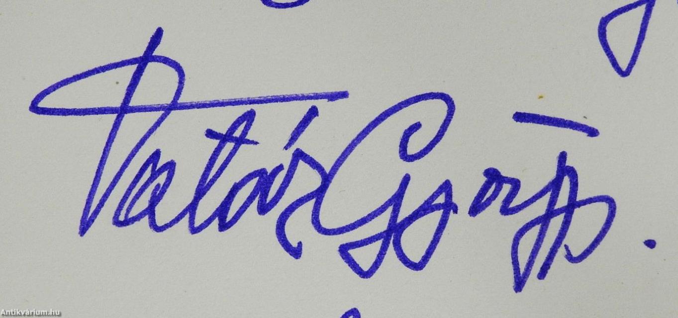 Mr. Ballet táncos (dedikált példány)