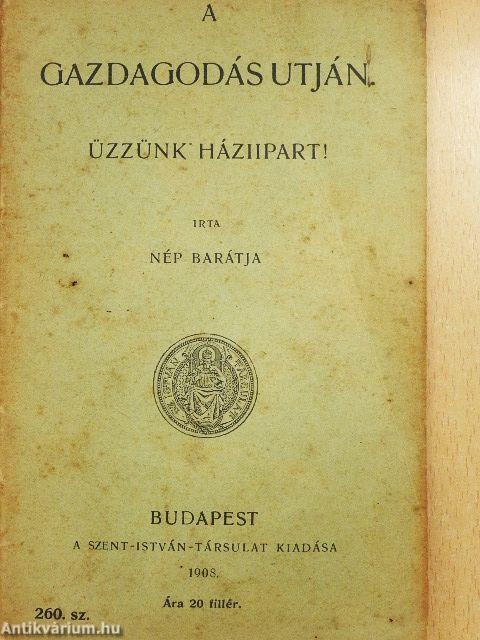 A gazdagodás utján