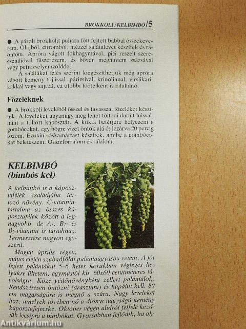 Kerti finomságok termesztése, sütése, főzése reformétkezéshez