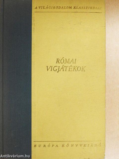 Római vígjátékok