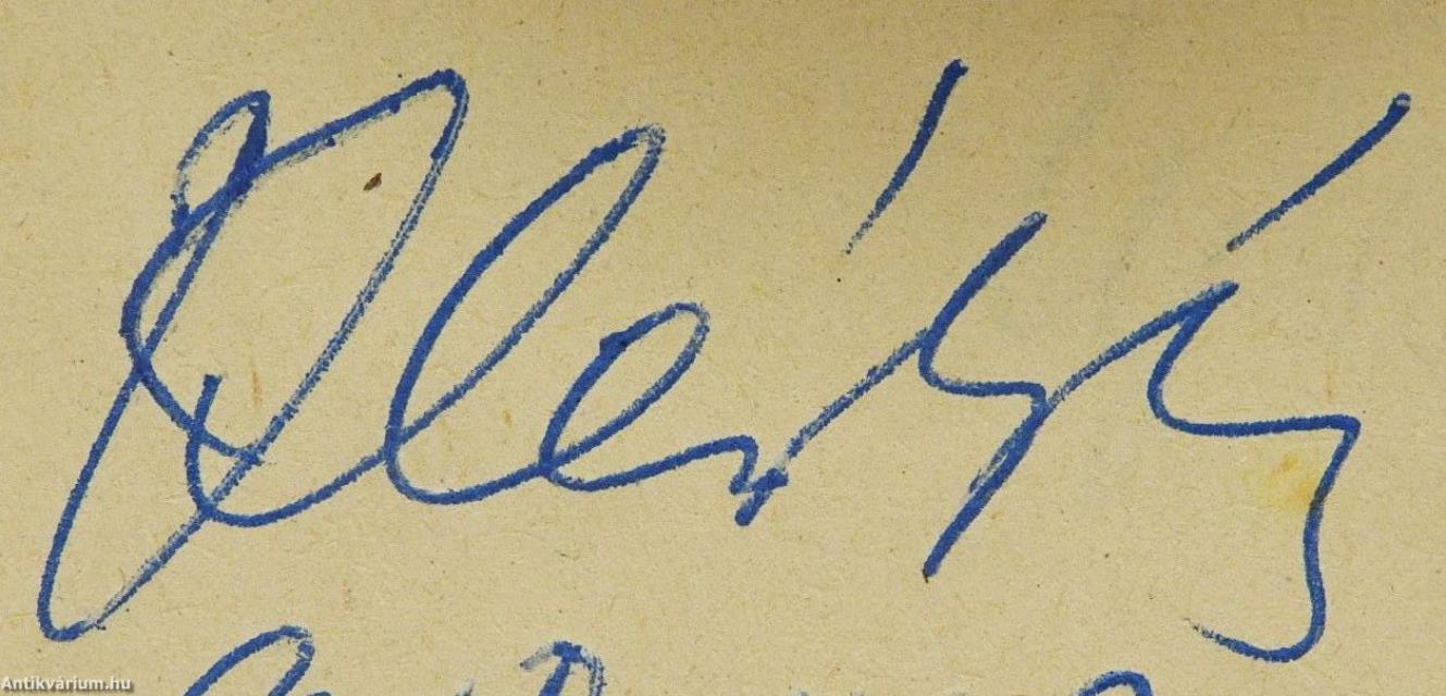 Kárpáti rapszódia (dedikált példány)