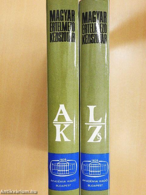 Magyar értelmező kéziszótár I-II.