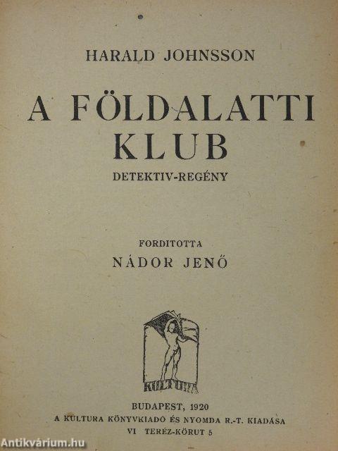 A földalatti klub