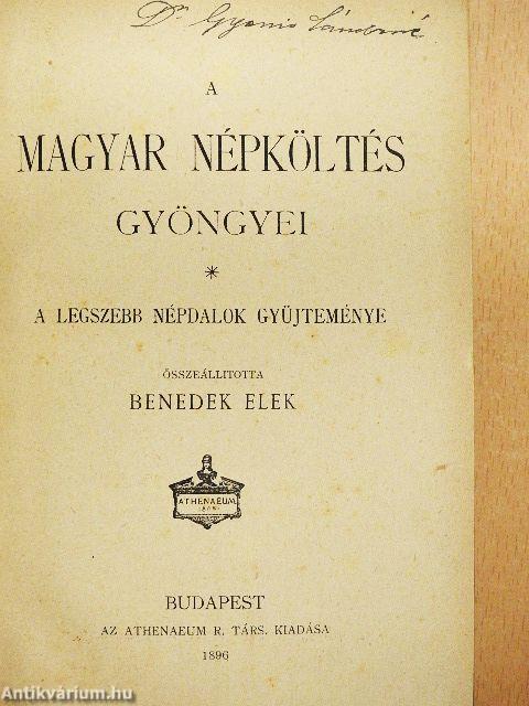 A magyar népköltés gyöngyei