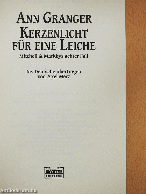 Kerzenlicht für eine Leiche