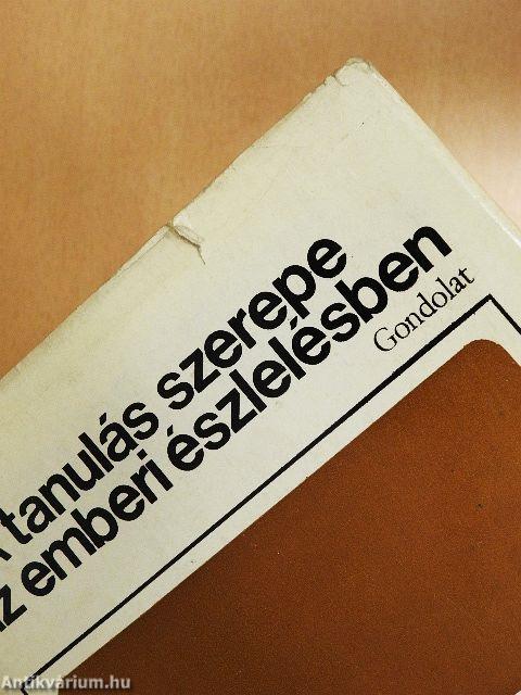 A tanulás szerepe az emberi észlelésben