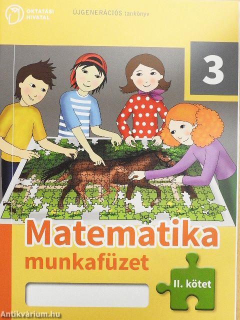 Matematika munkafüzet 3/II.