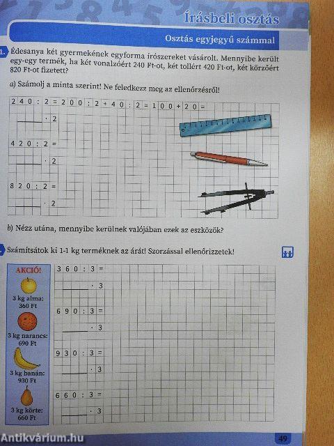 Matematika munkafüzet 3/II.
