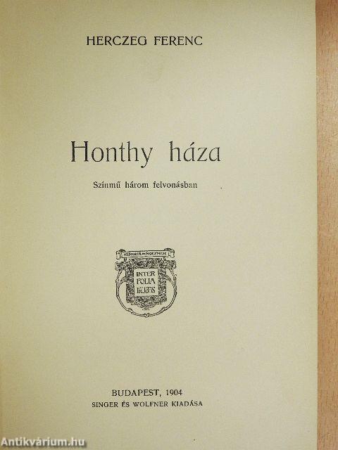 Honthy háza
