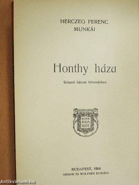 Honthy háza