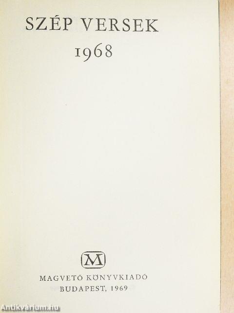 Szép versek 1968