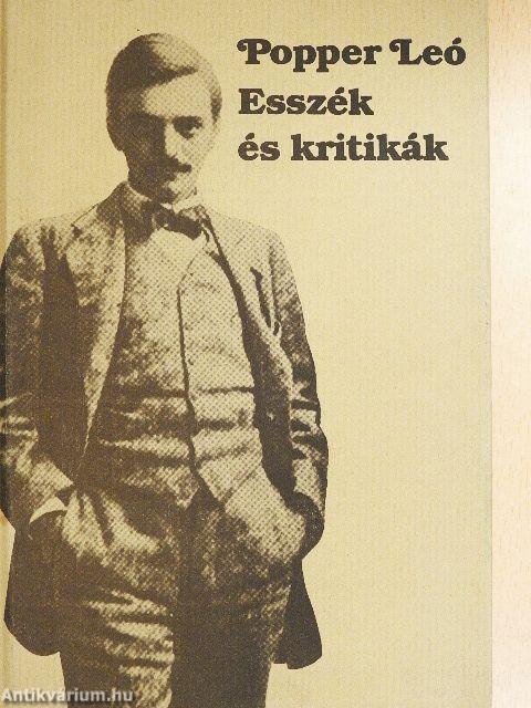 Esszék és kritikák