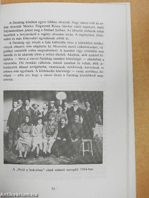 Tiszagyenda krónikája