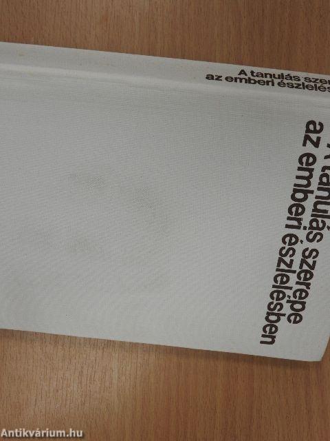 A tanulás szerepe az emberi észlelésben