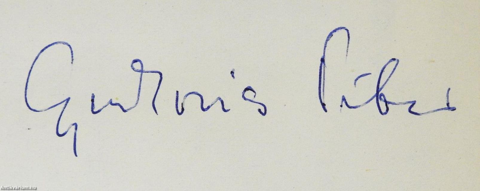 Emberfia (aláírt példány)