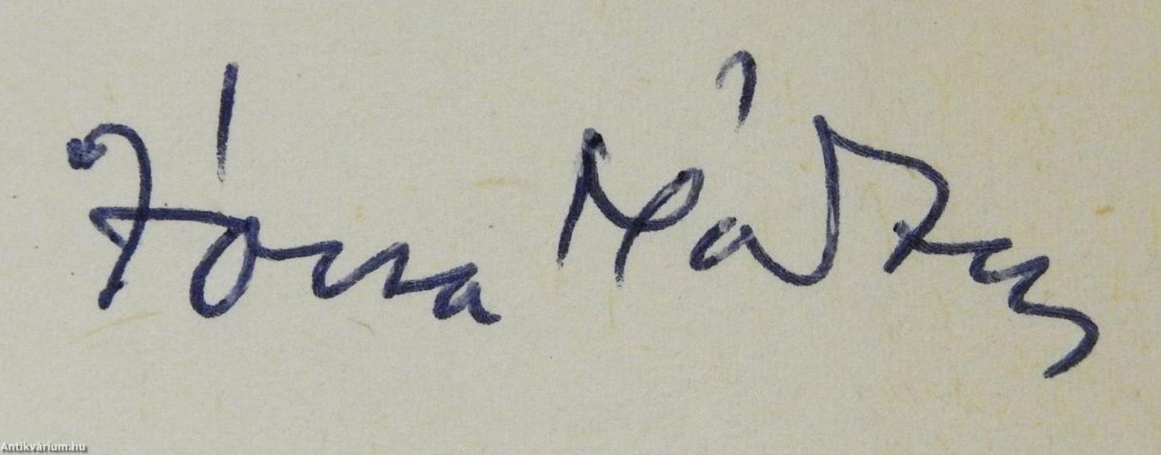 "...hogy néki szent házat építs..." (dedikált példány)