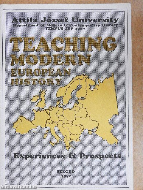 Teaching modern European history