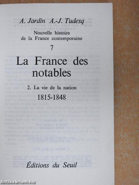 La France des notables 2.
